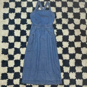Madewell Denim Apron Dress